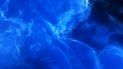 Naklejka premium A blue space background with stars and a galaxy