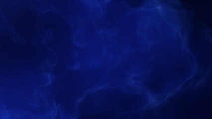 A blue space background with stars and a galaxy
