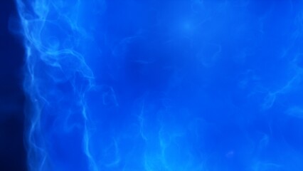 A blue space background with stars and a galaxy
