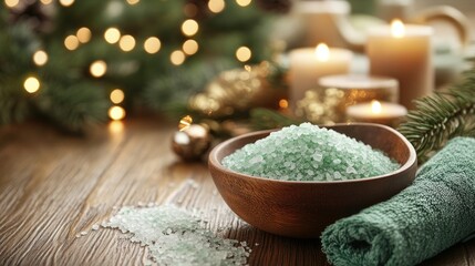 Oriental Green Spa: Christmas Massage Therapy with Luxury Products and Holiday Decor