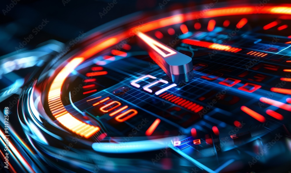 Poster kpi key performance indicator increase optimization business and industrial process.