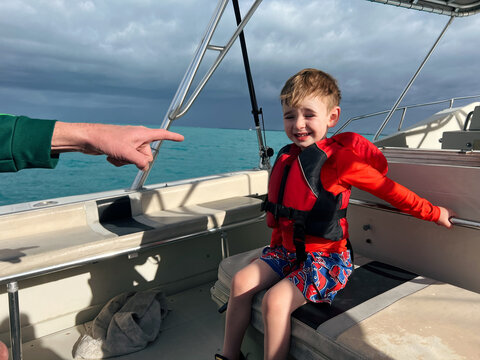 Family Vacation Experience - Boat Ride in the Bahamas