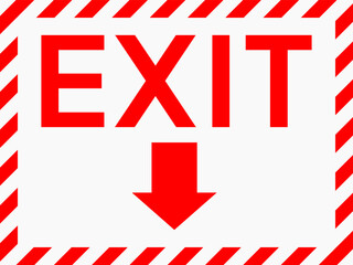 Label with an arrow that says 