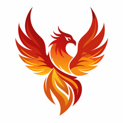 Phoenix Flat Flame Logo