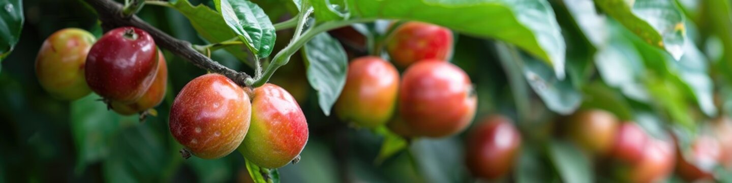 Young Java Apple in the Tree Wax Apple Java Apple Rose Apple