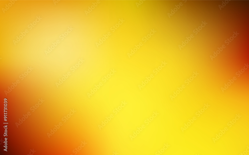 Poster light orange vector gradient blur pattern.