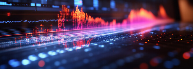 sound wave timeline in video editing