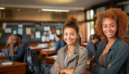 Businesspeople participating in a conference on enterprises, on exchange rates, on stock exchanges