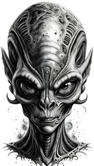 Obraz premium Black & Grey Tattoo Design 