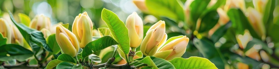 Michelia fuscata Spreading the Fragrance of Banana in the Garden