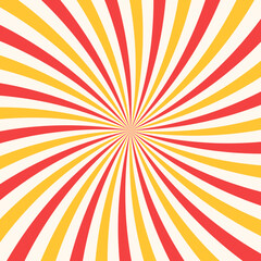 Vintage background. Sunburst pattern.