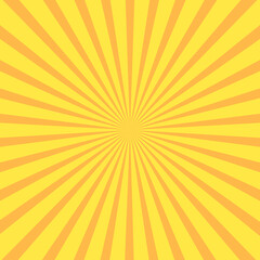Obraz premium Vintage background. Sunburst pattern.