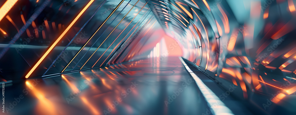 Canvas Prints abstract futuristic background