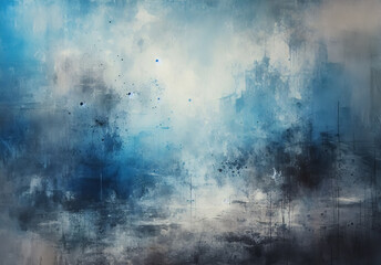 Wallpaper blau, weiß, grau, grunge, Hintergrund oder Textur Wallpaper blau mit Wolken, verschwommen, blau und weiß, Hintergrund oder Textur