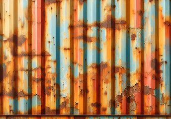 Obraz premium Wallpaper, Grunge, rostig, verwittert, Hintergrund oder Textur, Container