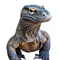 Obraz premium Komodo Dragon Cosplay animal fashion cartoon isolated whitebackground 16:9