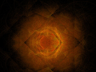 Imaginatory fractal abstract background Image