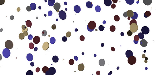Radiant Revelry: Dynamic 3D Illustration of a Radiating gold Confetti Celebration