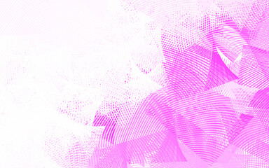 Light Pink vector background with stright stripes.