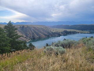 lake in the mountains