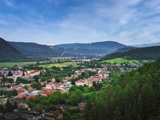 Slovenská Ľupča is the largest village in the Banská Bystrica District of central Slovakia