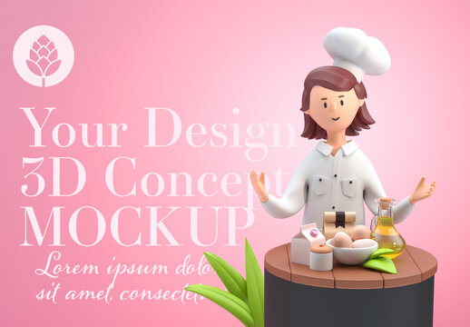 Cheff Concept Mockup