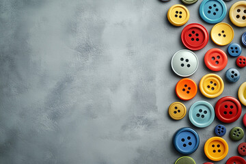 Soft Aesthetic: Designing with Assorted Buttons for a Gentle Touch