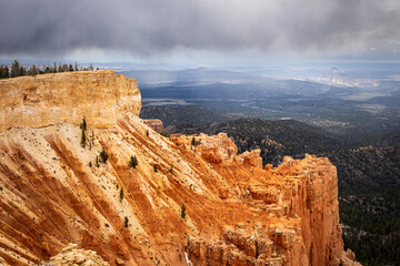 The stunning vista as seen from Yovimpa Point in Bryce Canyon National Park, Utah. You can access this from the Rainbow Point Parking Lot at the end of the Southern Scenic Drive.