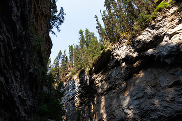 Johnston Canyon, Banff National Park, Alberta, Canada, July 2024