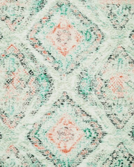 Fototapeta premium Soft Pastel Diamond Patterned Textile Background.