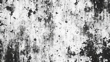 Fototapeta premium Distress Overlay Texture black and white