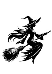 Witch SVG, Witch with Cat SVG, Witch on a broom SVG, Witch Cauldron SVG, Witch Broom SVG, Halloween SVG, Poison SVG, Pumpkins SVG, Autumn SVG, Witch Silhouette, Cut file for Cricut SVG, JPG, PNG