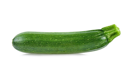  zucchini isolated on white background.. Full depth of field