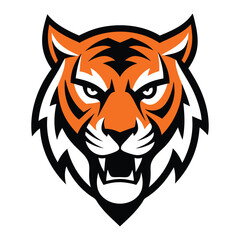 Tiger head vector, Logo Icon Vector Art illustration design