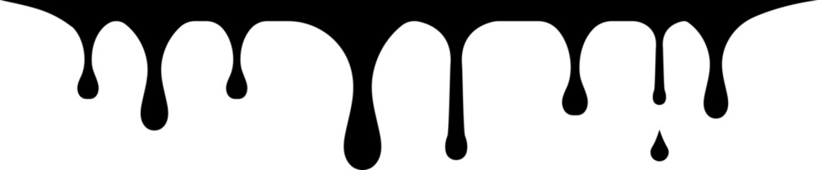 Blood icon. Halloween symbol. Silhouette icon.