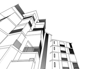 abstract architecture background