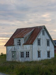 Forgotten Farm house at Twilight