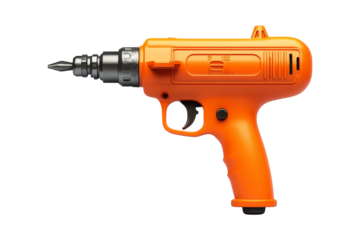 Orange Cordless Drill