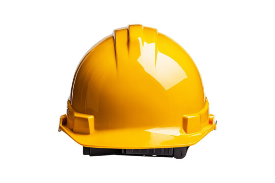 Yellow Hard Hat Isolated