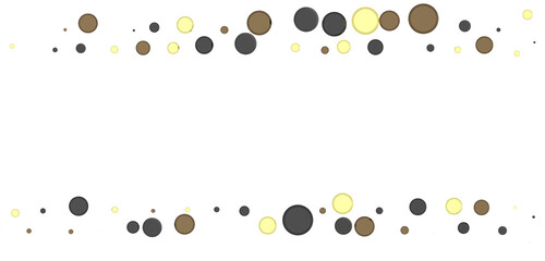 gold  Shower: Dynamic 3D Illustration of Dancing gold Confetti