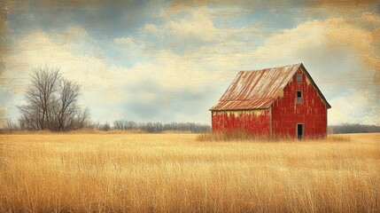 Fototapeta premium rustic farmhouse decor, capturing the charm of rural living, these farmhouse art prints feature a weathered finish for a touch of simplicity and beauty