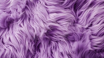 Soft purple faux fur with luxurious texture and depth