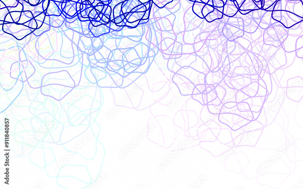 Poster light multicolor vector pattern with random forms.