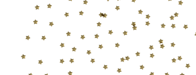 Stellar Christmas Symphony: Exquisite 3D Illustration of Falling Stars in Harmonious Motion for the Holidays