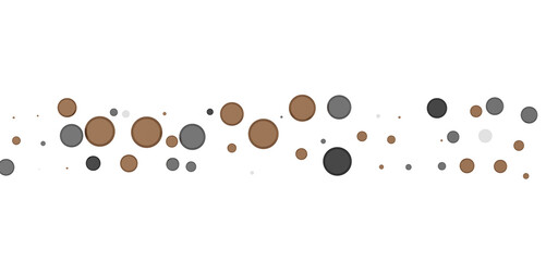 Multicolor confetti abstract background with a lot of falling pieces, isolated on a white background.