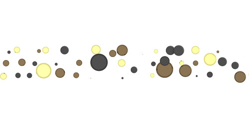 gold  Shower: Dynamic 3D Illustration of Dancing gold Confetti