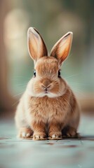 Obraz premium rabbit isolated on cute background
