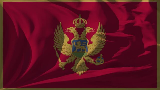 Montenegro Flag Loop