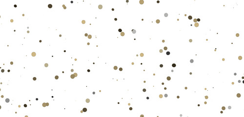 Enchanting Delight: Spectacular 3D Illustration Showcasing Enchanting gold Confetti