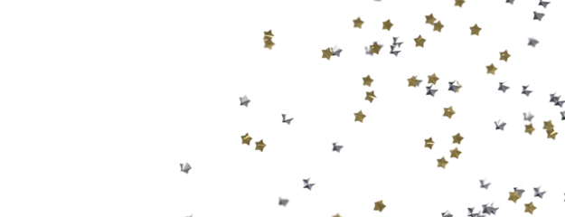 Heavenly Golden Shower: 3D Illustration Brings the Beauty of Stars to Life